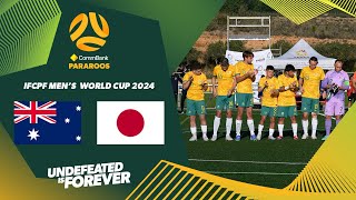 CommBank Pararoos v Japan  IFCPF World Cup 2024  13th15th Playoff Match [upl. by Aillicirp]