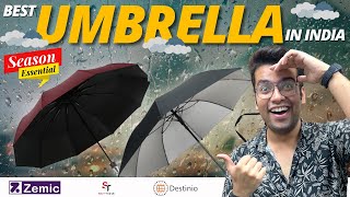 Best Umbrella In India 2024 ☂️Top 5 Best Umbrella 🌧️ Best Umbrella On Amazon 🌧️ [upl. by Santana]