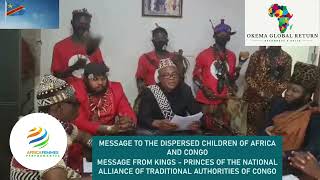 HIS MAJESTY KING OF MANI CONGO CHIEFS AND PRINCES OFFICIAL INVITE TO AFRODESCENDANTS COME BACK HOME [upl. by Garin808]