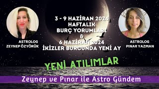 3  9 Haziran 2024  Haftalık Burç yorumları [upl. by Uot]