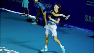 ATP Acapulco Alexander Zverev topples Alex de Minaur to set Norrie clash [upl. by Connor]