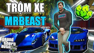 Tôi TRỘM SIÊU XE Của MRBEAST Trong GTA 5 Mods [upl. by Torruella]