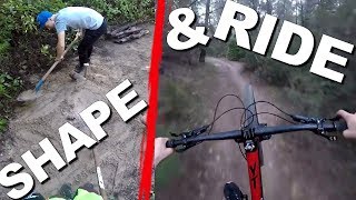 SHAPE AND RIDE 1  CREATION PISTE VTT  Enduro amp Sauts [upl. by Jerry]