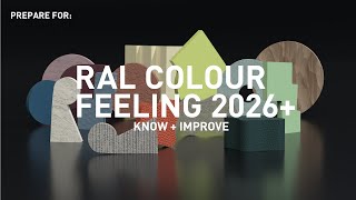 RAL COLOUR FEELING 2026 Live release Deutsch [upl. by Gylys]