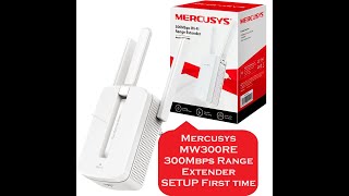 Mercusys MW300RE 300Mbps Range Extender Setup to Boost WIFI signal [upl. by Elwin]