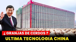 MODELO DE GRANJA DE CERDOS DE 4Mil Millones EN EDIFICIO DE 26 PISOS ¡Lo Último en Tecnología CHINA [upl. by Ruberta9]