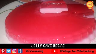 Street Food  Agar Agar Dessert in Tamil  China Grass Pudding  Beautiful Jelly Cake Recipe [upl. by Koerlin]