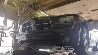 V6 DODGE CHARGER with EBAY exhaust [upl. by Lyndell]