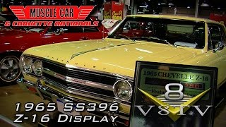 1965 Chevelle Malibu SS396 Z16 At Muscle Car and Corvette Nationals Video V8TV [upl. by Barbie547]