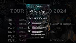 La Gira de Khafra Oficial 🎙Faraones del Metal ⛓️ Es en NoviembreAbusados MetalMexicano [upl. by Nnylamme]