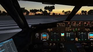 Landing at Kefalonia from Tel Aviv with Boeing 737800 [upl. by Irtemed]