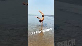 Back Handspring ☀️ 🌊🏖️ shorts ytshorts thecaliguyy [upl. by Aniaz]