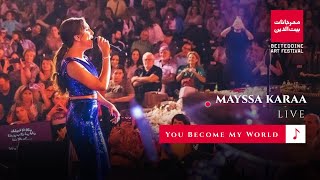 Mayssa  You Become My World feat Roupen Karageuzian Beiteddine Festival [upl. by Ponzo]