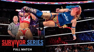 FULL MATCH  Team Raw vs Team SmackDown  Womens 5on5 Elimination Match Survivor Series 2018 [upl. by Aztiraj]