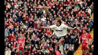 1995 FA Cup Quarter Final  LIverpool 1 Tottenham 2 Klinsmann last minute winner [upl. by Erda]