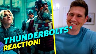 Thunderbolts Trailer  Father amp Daughter Reaction [upl. by Aloek]