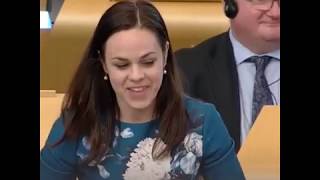 Kate Forbes MSP Speaking Scottish Gaelic in Scottish Parliament [upl. by Fabian111]