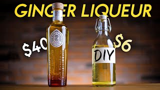 Make Your Own Ginger Liqueur  Quick Affordable amp Easy [upl. by Onairam431]