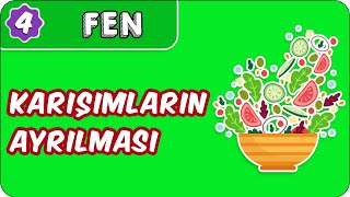 Karışımların Ayrılması  4 Sınıf Fen evokul Kampı [upl. by Htebilil]