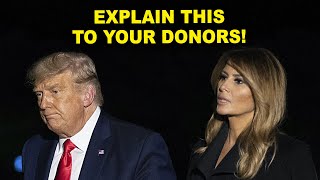 TRUMP AND MELANIA CAUGHT IN SPENDING SPREE [upl. by Neoma]