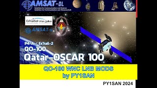 QO100 WNC LNB SI5351 MODS by PY1SAN PART 06 [upl. by Nims]