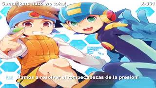 Kaze wo Tsukinukete  Jin Hashimoto  Rockman EXE Anime TV Size Sub Español [upl. by Shaeffer191]