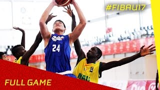 Mali v Chinese Taipei  CL 1316  Full Game  FIBA U17 World Championship 2016 [upl. by Wira412]