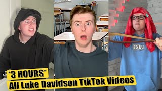 3 HOURS  Luke Davidson TikTok Videos  All Luke Davidson Funny TikToks Compilation [upl. by Nnylahs]