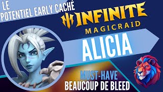 ALICIA  Mise directement sur la touche alors quil ya possibilités  INFINITE MAGICRAID [upl. by Suiradal910]