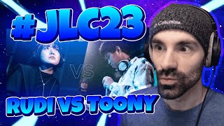 Reacting to Rudi vs Toony  Japan Loopstation Championship 2023  Quarter Final [upl. by Isied]