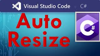 Auto Resize Controls Based On Resize Form demonstrates how to do it using Winforms C [upl. by Rodgers]