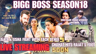 LIVE BIGG BOSS SEASON 18  LIVE BIGG BOSS 18 TODAY EPISODE REVIEW  CHAHAT BECAME MONITOR IN BB [upl. by Alage]