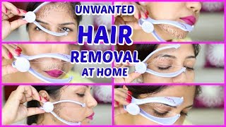 Full Face Threading Hair Removal SuperPrincessjo [upl. by Tennek]