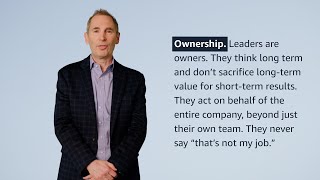 quotOwnershipquot Leadership Principle Explained by Amazon CEO Andy Jassy [upl. by Verna]