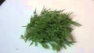 How to Chop Fresh Dill [upl. by Ettenay]