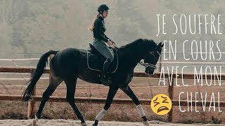 SÉANCE  COURS DE DRESSAGE AVEC LES COMMENTAIRES DE MON COACH [upl. by Nord281]