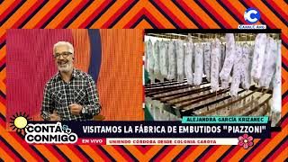 Uniendo Córdoba desde Colonia Caroya  Visitamos la fábrica de embutidos quotPiazzoniquot [upl. by Drarreg]