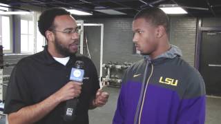 LSU Football commitment Tyron Johnson Recruiting Corner [upl. by Etak]