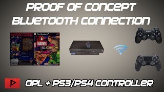 Playing PS2 Games With OPL and PS3PS4 Controllers Over Bluetooth Proof of Concept [upl. by Harli]