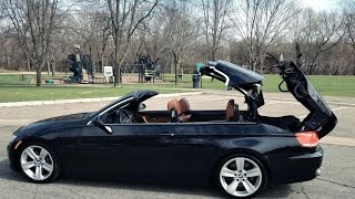 How to change Bmw Convertible top trim [upl. by Attirehs]