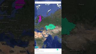 Finlandia vs Kazajistán Comparando Tamaños de Países [upl. by Barimah]