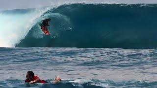 Pefect INDO Barrel Sections  Hideaways Mentawais [upl. by Nele342]