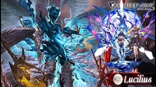 GBF Lucilius HL 1 Button Full Auto  Earth Primal  Berserker Hrunting with Galleon [upl. by Eirhtug]