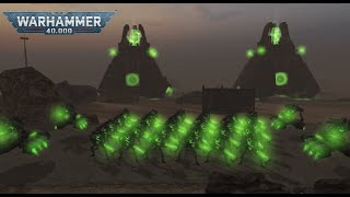 NECRONS VS IMPERIAL ARMY TOMB WORLD AWAKENS AND ATACK IMPERIAL CITY [upl. by Blondelle]