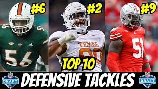 Top 10 DTs in the 2024 NFL Draft [upl. by Llerod]