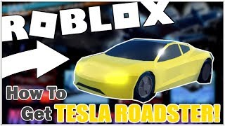 How to get the NEW TESLA ROADSTER  LOCATION in JAILBREAK ROBLOX [upl. by Byran704]