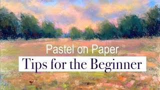 BEGINNER Pastel Painting Lesson amp Check out my New Blending Tool [upl. by Reade]