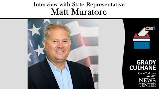 State Rep Mathew Muratore Talks Campaign for State Senator [upl. by Hgieleak416]