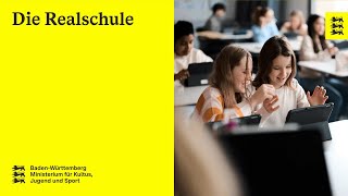 Die Realschule in BadenWürttemberg [upl. by Yelyac71]