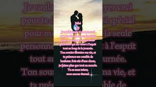 Message damour romantique amour romantique love message [upl. by Peedsaj]